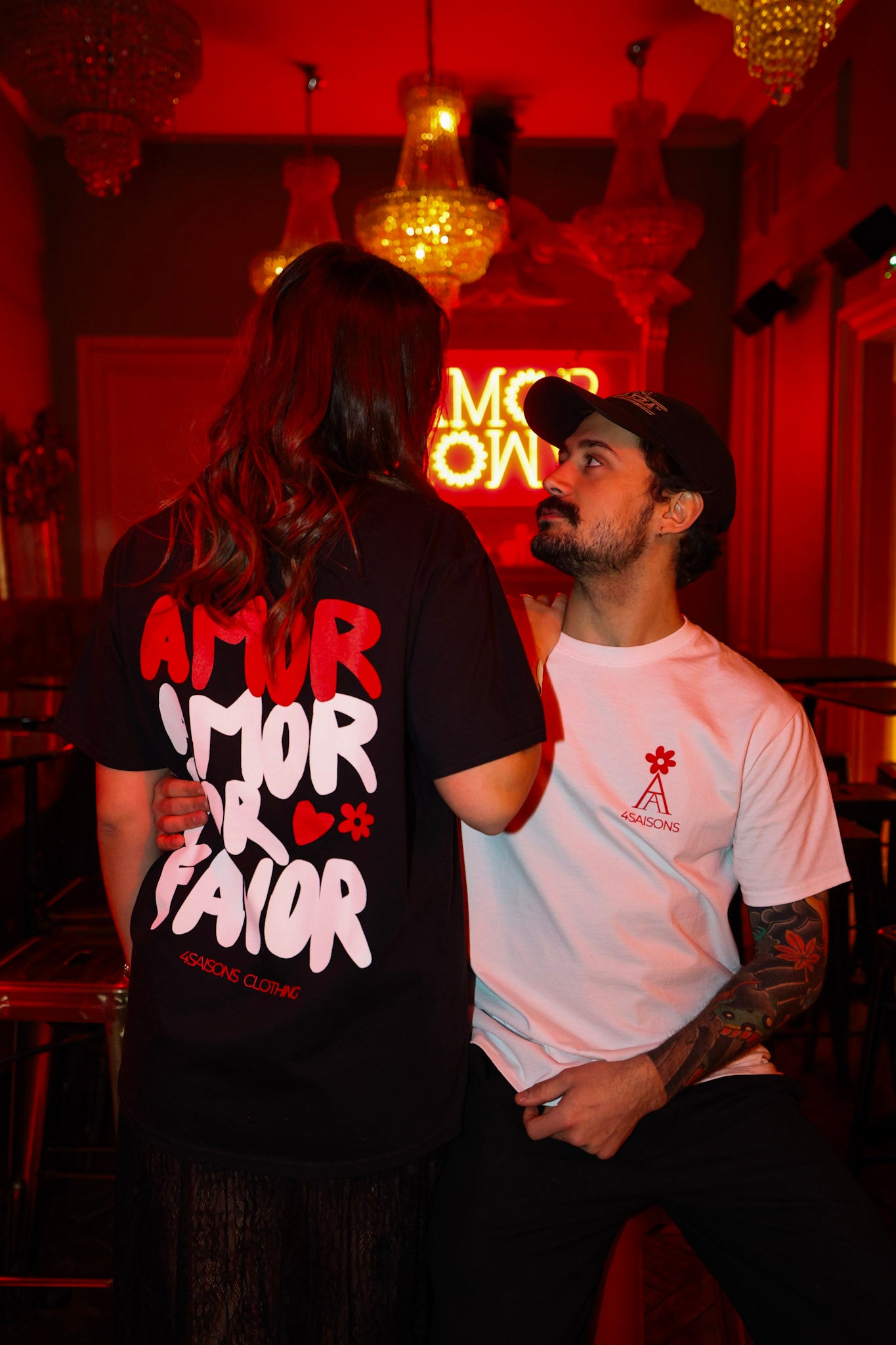 T-shirt 4s x Amor Amor