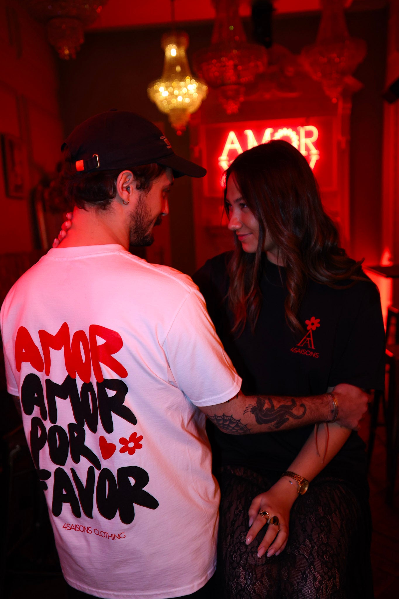T-shirt 4s x Amor Amor